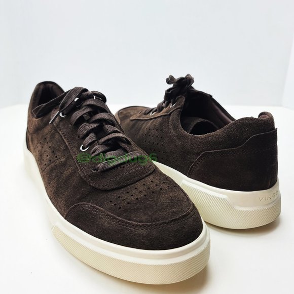 Vince. Barnett Suede Sneaker - Picture 3 of 9